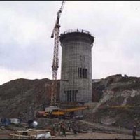 Intake Structure of Sattar khan Dam